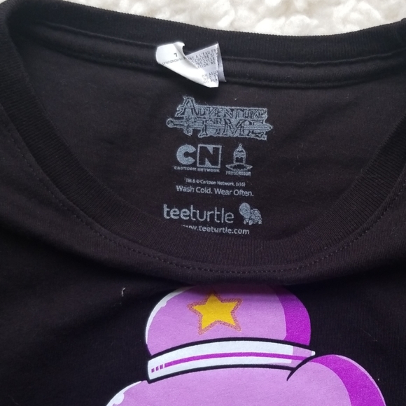 Tee Turtle Working Off My Lumps Black Tee - Picture 5 of 5